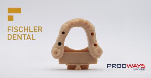 New success in Switzerland for Prodways’ ProMaker L5000 D for dental applications - Plastcure model 320 3D printed