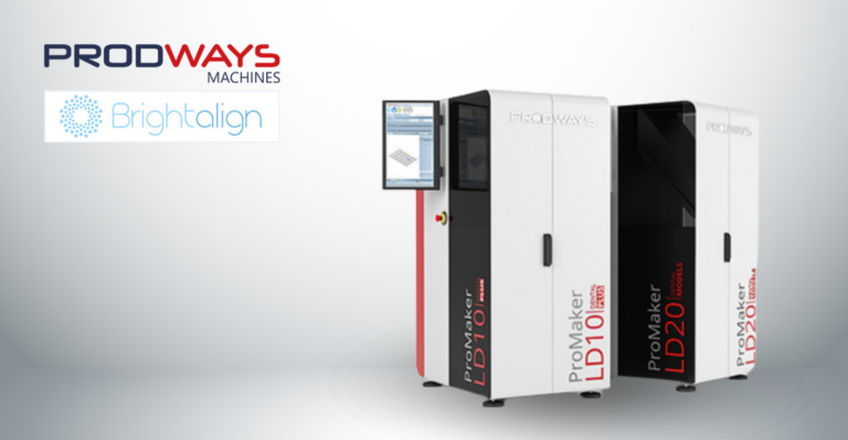 brightalign promaker ld10 ld20 prodways machines