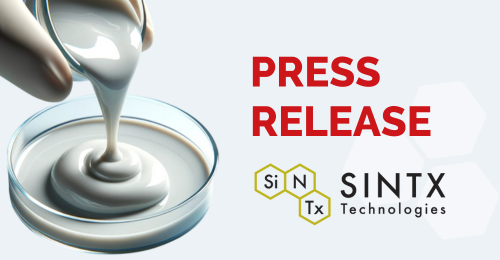 Press release - sintx technologies - Prodways Machines - Ceramic 3D printers