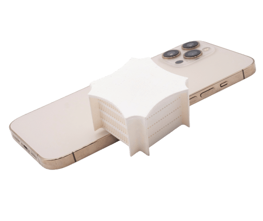 Complex ceramic part 3d printed on ceram pro by Prodways machines