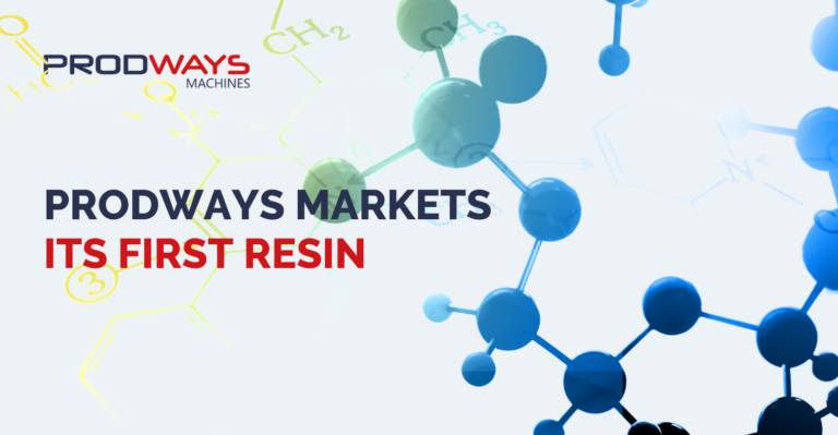 Prodways markets its first resin